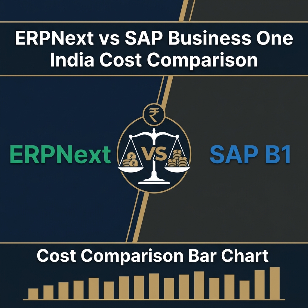 ERPNext vs SAP Business One for Indian SMEs: An Honest Cost & Capability Comparison (2026)